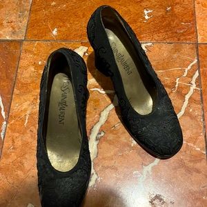 Black vintage heels - Yves Saint Laurent